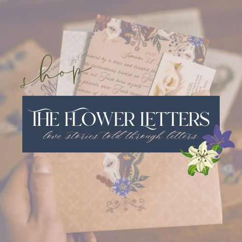 The Flower Letters ad widget